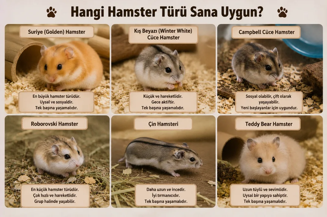 Hamster Türleri