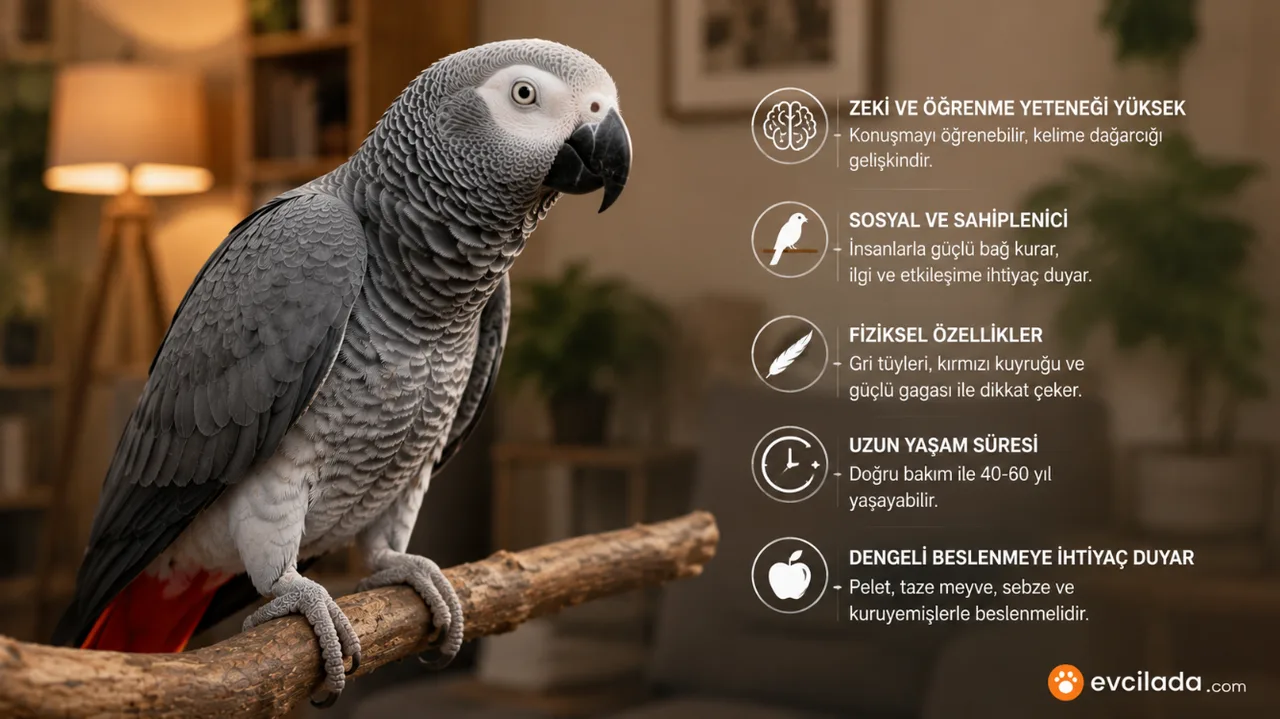 Jako Papağanı Özellikleri