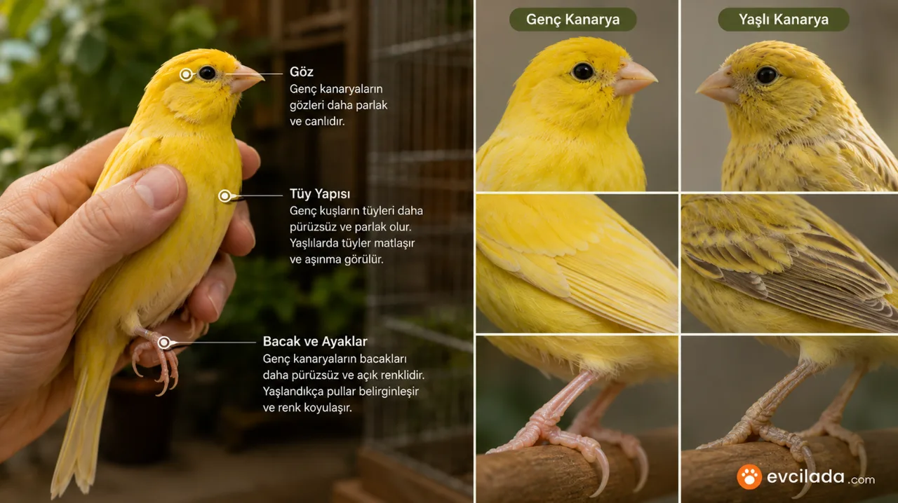 Kanarya Yaşı Nasıl Anlaşılır?